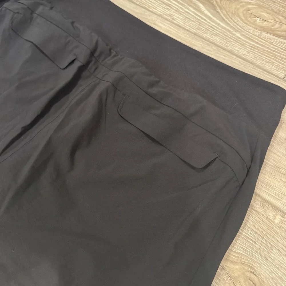 Athleta Soho‎ Skort Black Size 14 Built In Shorts Tennis Golf Athleisure Stretch